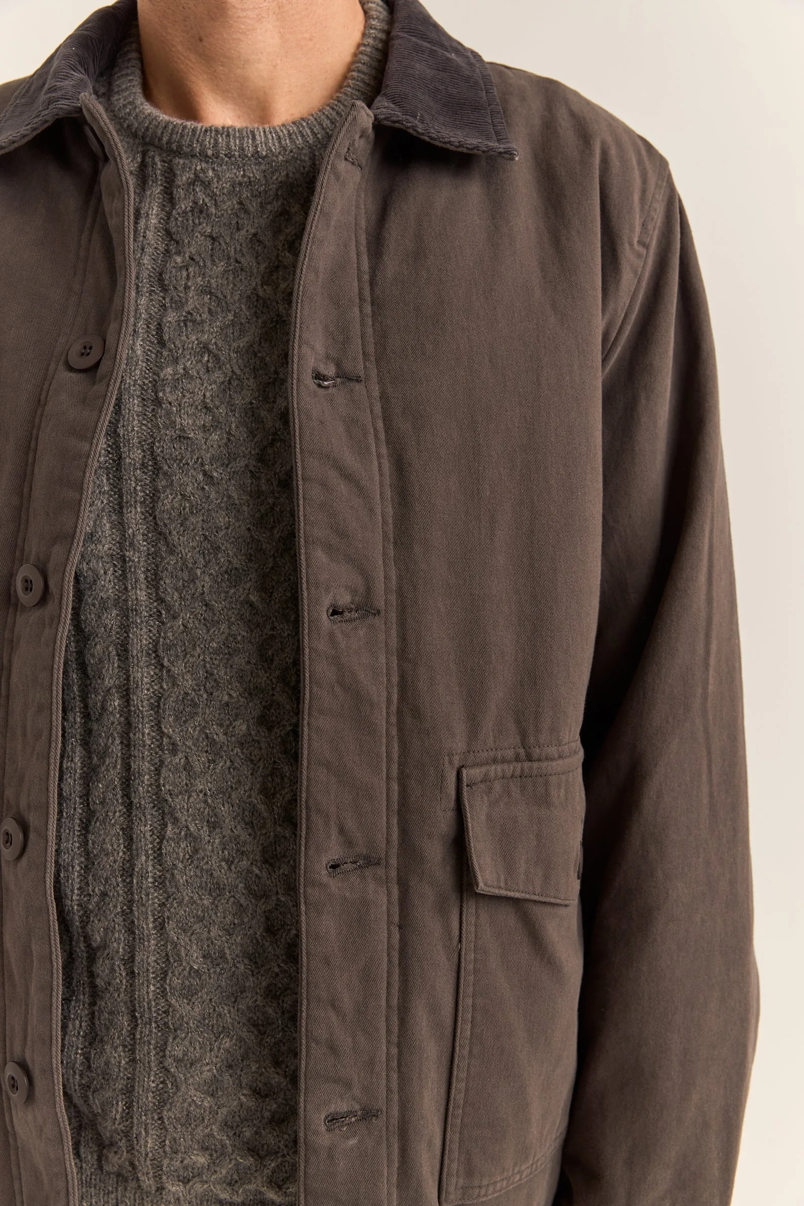 Type-12 Jacket Washed Black