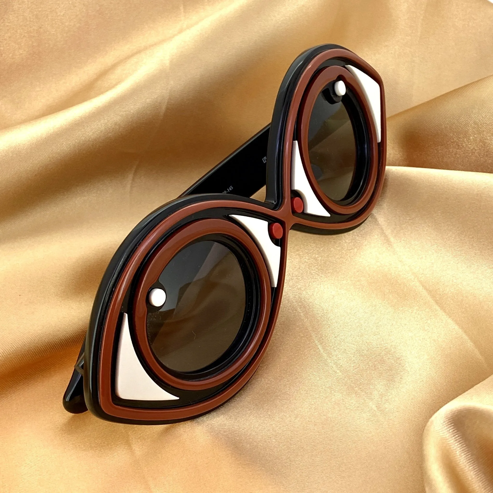 Yaz Bukey Ladies Sunglasses Eye Spy Brown and Grey YAZ2C3SUN
