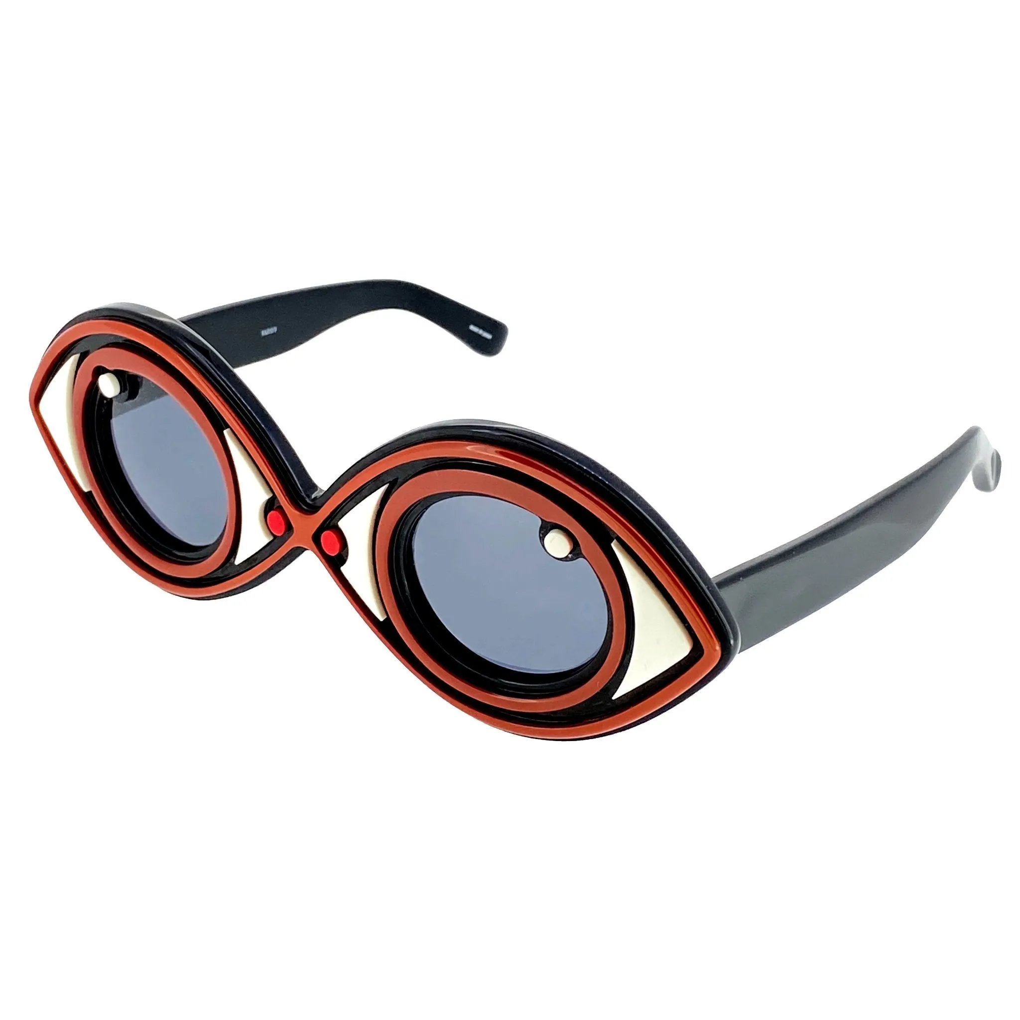Yaz Bukey Ladies Sunglasses Eye Spy Brown and Grey YAZ2C3SUN
